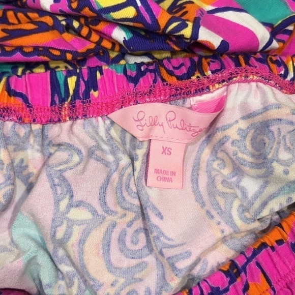 Lily Pulitzer Atwood Strapless Dress in Sea And Be Seen Size XS - Picture 5 of 7